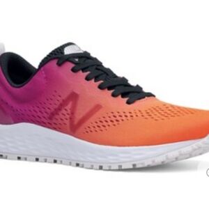New Balance Womens Fresh Foam Arishi V3 Orange/Purple Running Sneakers Size 5